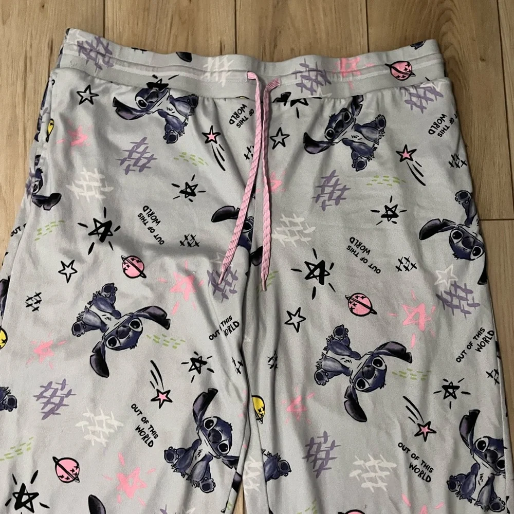 NWOT Plus Disney LILO & Stitch Out of this world soft pajama pant - Picture 4 of 8